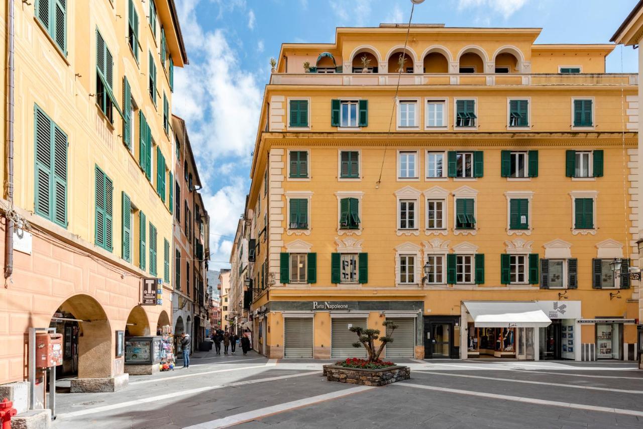 Cavour 9 Apartment 2B 2B 100Mq With Private Garage, In Center Of Rapallo, Wifi, Air Conditioned Kültér fotó