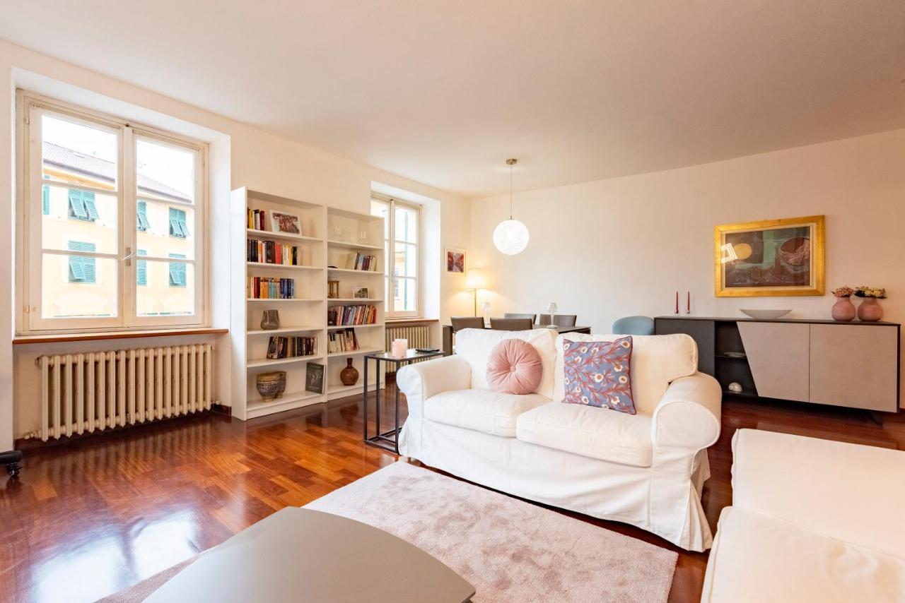 Cavour 9 Apartment 2B 2B 100Mq With Private Garage, In Center Of Rapallo, Wifi, Air Conditioned Kültér fotó